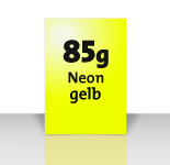 85g neon paper - yellow