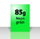 85g neon paper - green