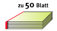 zu 50 Blatt